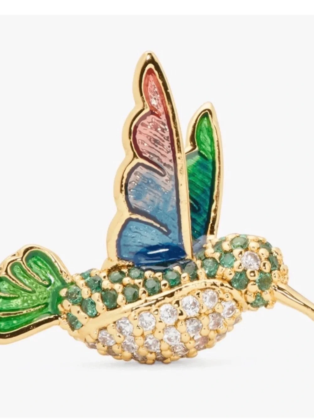 New Kate Spade Scenic Route Hummingbird Stud Earrings